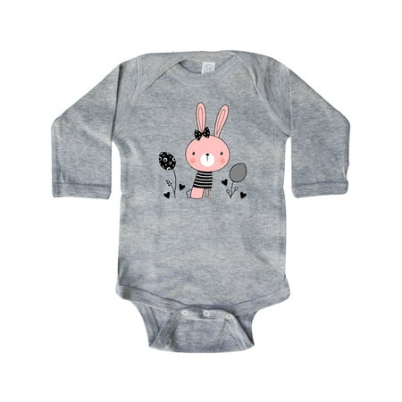 

Inktastic Easter Bunny Rabbit Spring Outfit Gift Baby Girl Long Sleeve Bodysuit