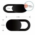 thumbnail image 2 of Webcam Slider Camera Cover Protect Privacy Mobile Phone Tablet Laptop Camera Cover T1 Oval 1pc, 2 of 2
