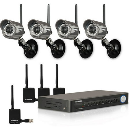 Lorex LH114501C4W Wireless Security Camera System