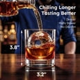 thumbnail image 2 of SIMZLIFE Ice Ball Maker Countertop, 2.4" Large Sphere Ice, 48 Balls/24H, Self-Cleaning for Whisky & Home Bar, Black, 2 of 9