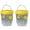 Yellow, variant on Solar-Powered Wasp & Fruit Fly Trap, Outdoor Hanging Insect Catcher