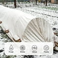 thumbnail image 4 of mdesiwst Plant Freeze Protection Cover Breathable Windproof Rapid Growth Promotion Cold Weather Protective Floating Row Covers for Plants, 4 of 7