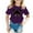 Purple, variant on MEZZALL Kid Girls Cute Graphic T-Shirt Round Neck Short Sleeve Tee Summer Casual Tshirts Tops, Black, 13-14 Years