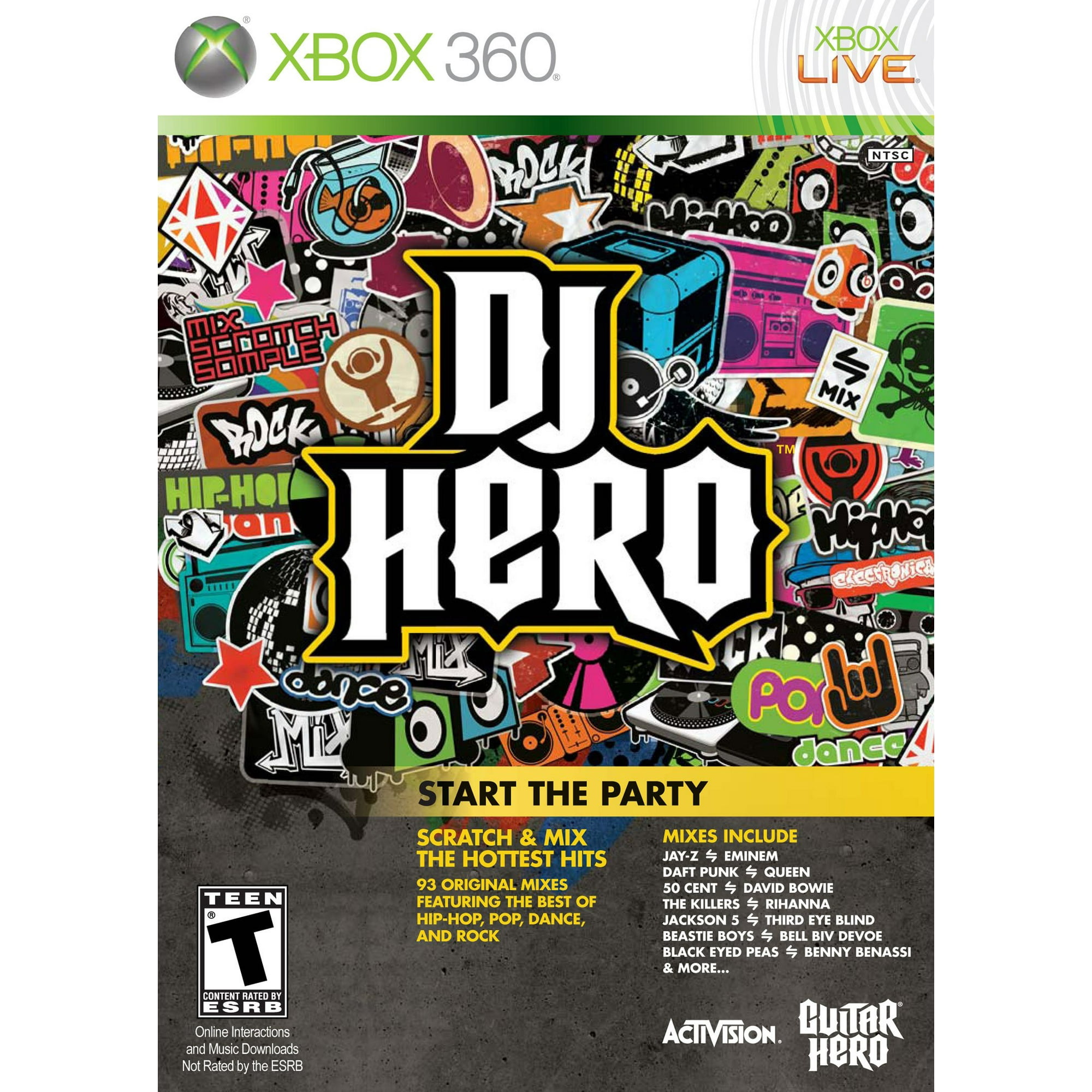 DJ Hero (sw), Activision Blizzard, XBOX 360, 047875961944