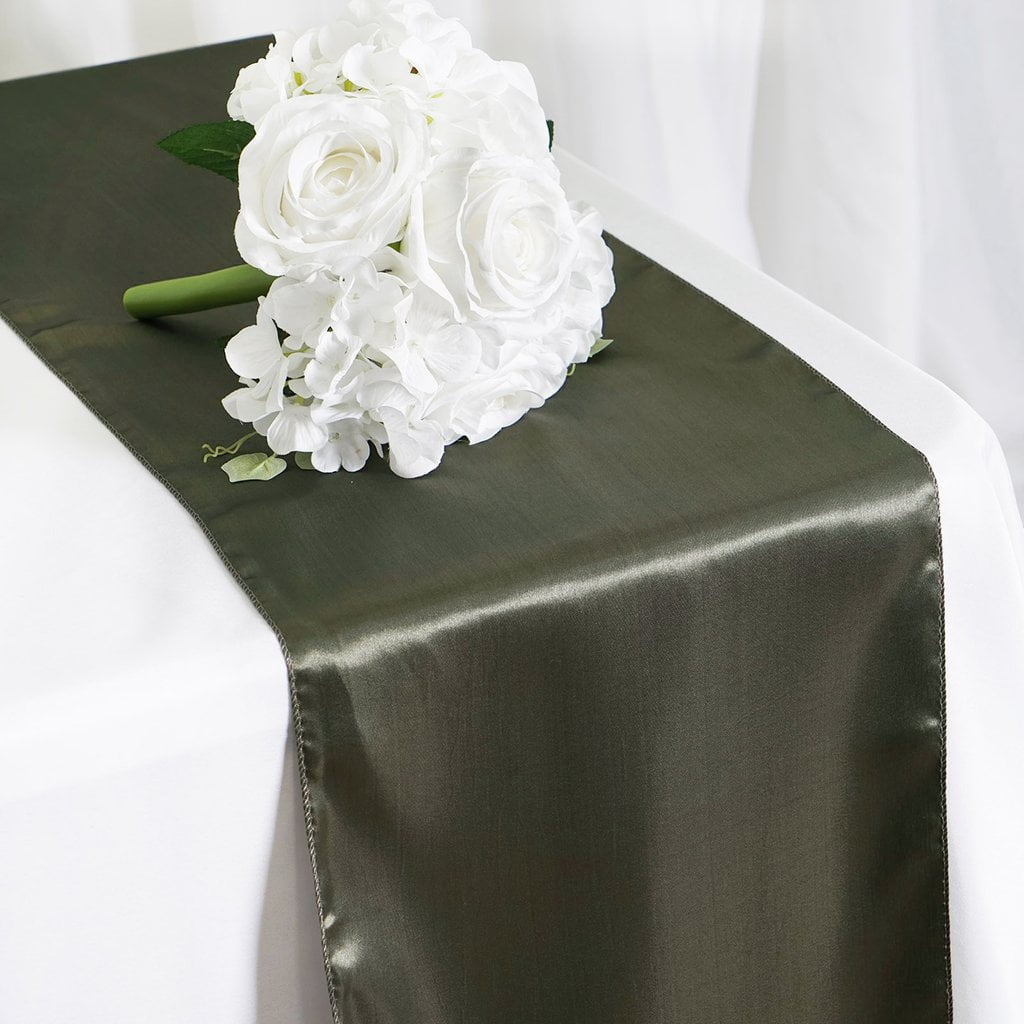 Efavormart 10 PCS of Premium SATIN Table Top Runner For Weddings