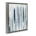 thumbnail image 3 of Stupell Industries Abstract Rain Pattern Strokes Abstract Painting Gray Floater Framed Canvas Art Print Wall Art, 18 x 18, 3 of 9