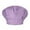 Purple, variant on Unisex Solid Color Kitchen Catering Oil Proof Chef Hat Bouffant Cap for Work Men's Hats & Caps Mint Green