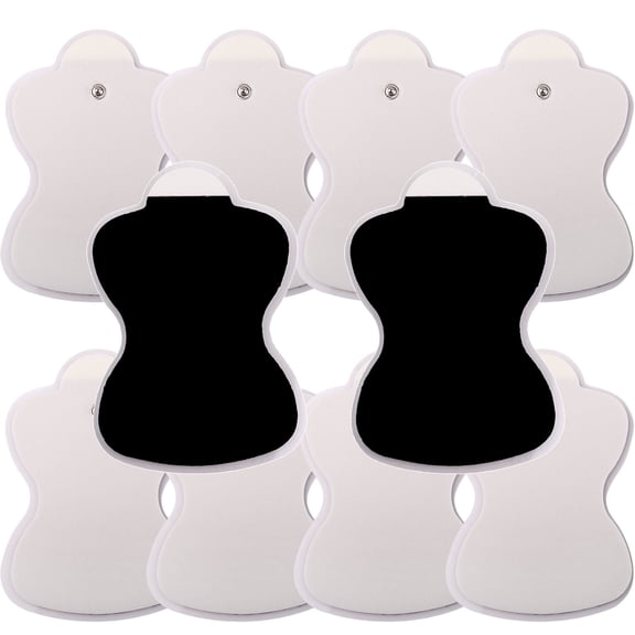 10 Pcs Replacement Pads for Omron Standard Long Life Pads,Snap Electrode Pads