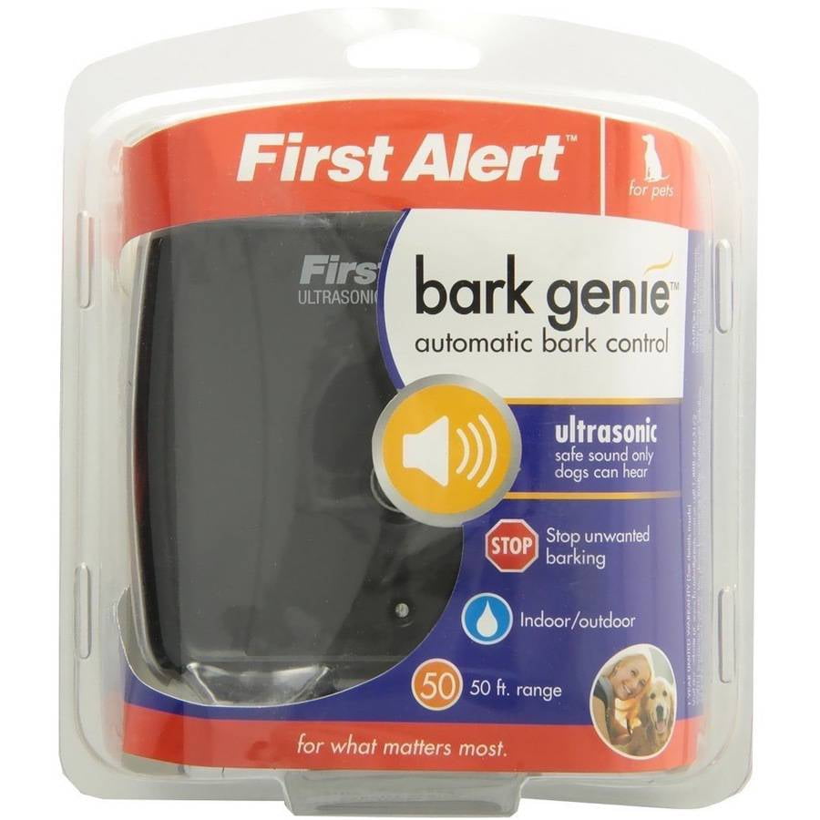 First Alert Bark Genie Automatic Ultrasonic Bark Deterrent 