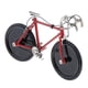 thumbnail image 5 of Bicicleta de juguete de metal fundido a presión a escala 1:16, modelo de bicicleta, adorno en miniatura para casa de muñecas rojo, 5 of 9