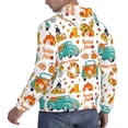 thumbnail image 6 of Fotbe Men's Hoodie with Fall Pumpkins And Sunflowers Pattern - Kangaroo Pocket Pullover Hooded Sweatshirt, Perfect for Daily Wear, Travel, and Home-XX-Large, 6 of 7