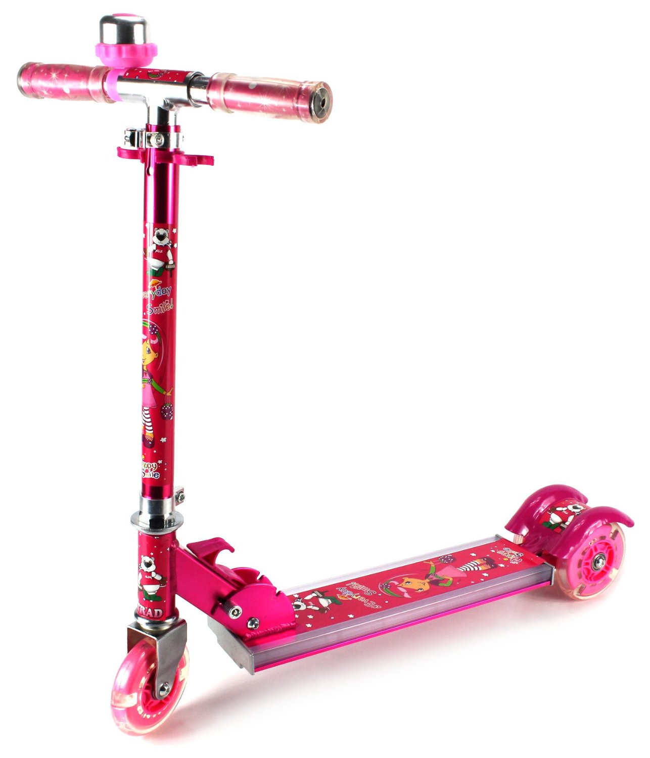 Xtreme Summertime Three Wheeled Metal Folding Children's Toy Kick