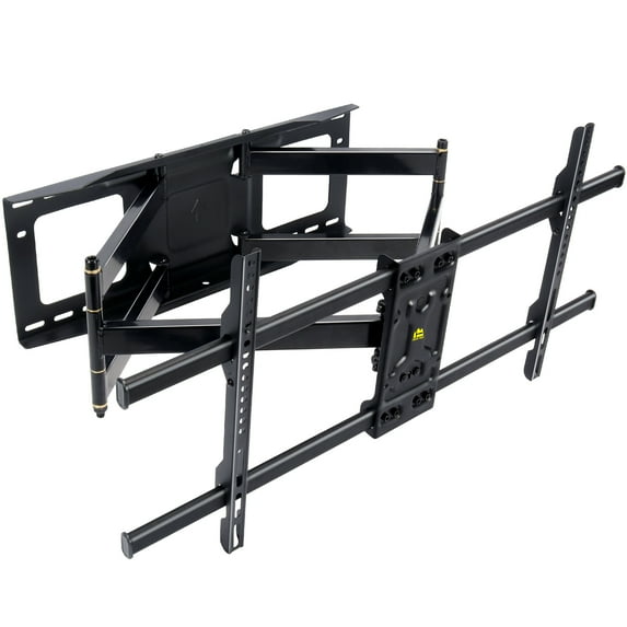 FORGING MOUNT Long Extension TV Mount, Dual Articulating Arm Full Motion Wall Mount TV Bracket with 43 inch Long Arm,Fits 42 to 90 Inch Flat/Curve TVs, Holds up to 165 lbs,VESA 800x400mm