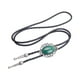 thumbnail image 2 of Bolo Tie Colgante PU Cuerda de cuero Accesorio de ropa con estilo occidental para disfraces Compromiso Banquete Cumpleaños, 2 of 9
