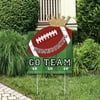 Big Dot of Happiness Homecoming - Party Decorations - Football Themed Welcome Yard Sign