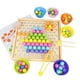 thumbnail image 1 of Juguetes De Madera Memoria Ajedrez Manos Cerebro Entrenamiento Clip Cuentas Bebé Juguetes Educativos Para Edades Tempranas Para Niños Moyic FN002538-00, 1 of 6