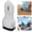 White, variant on STONEGO Identity Protection Roller Stamp with Cutting Tool - Wide Rolling Stamp for Theft Prevention and Secure Confidential Information - Essential for Privacy Protection