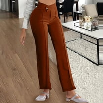 Work Pants Women Wide Leg Pants Wide Leg Pants for Women Trendy 2025 Fall High Waisted Business Casual Outfits Work Pant Trousers, S-2XL