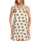 thumbnail image 1 of Easygdp Pug Dog Face para Vestido Transpirable de Mujer, Vestido Suelto de Manga Corta con Pliegues y Bolsillos para el Verano, 1 of 6
