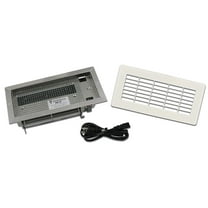 Tjernlund RB10W White Duct Booster Register Booster Fan for 4 Inch by 10 Inch Registers