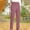 Red-35, variant on Corduroy Pants ,Owordtank Women Casual Elastic Waist Straight Leg Pants with Pockets