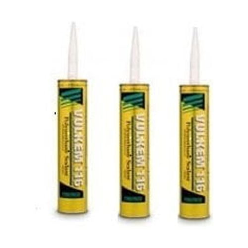 Tremco 116 Vulkem Polyurethane High-Performance Sealant, Gray (3 Pack)