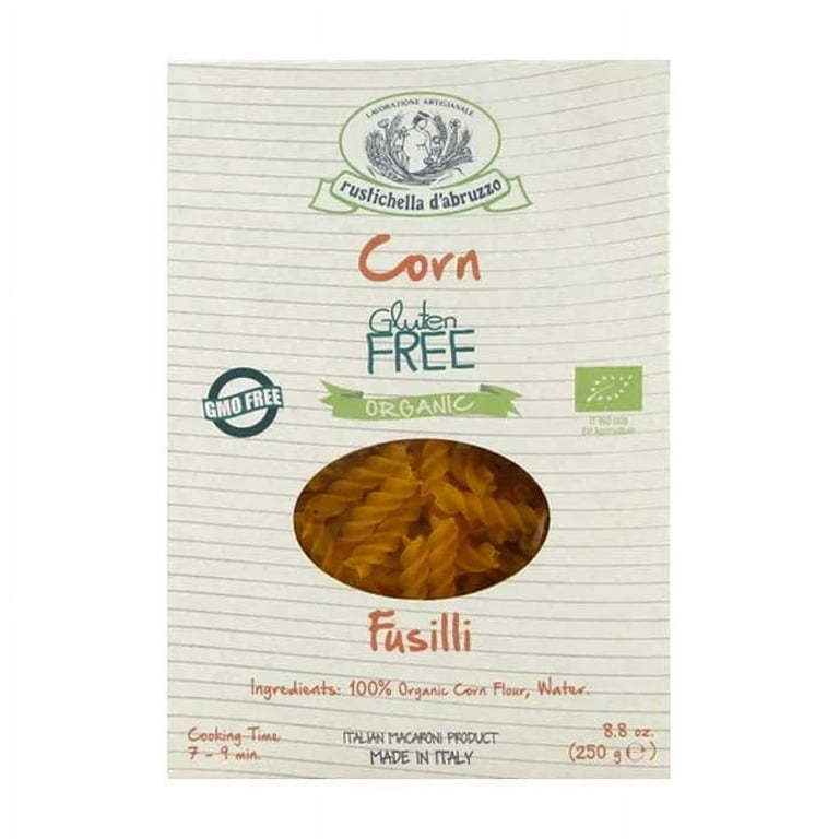 Organic Gluten-Free Corn Rigatoni Pasta by Rustichella d'Abruzzo – Market  Hall Foods