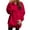 Red, variant on ZSQDM Black Zip Up Hoodie Women Long Sleeve Shirts for Women 2025 Fall Clothes Tunic Tops Loose Fit Pullover Sweaters Curved Bolero Sweater for Women Women Blending Sweatshirt (Xxxxxl)