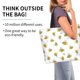 thumbnail image 2 of Balery Bee Bolsa Tote Estilo Estético con Cremalleras, Bolsa de Hombro, Bolsa de Compras Grande y Plegable, 2 of 8