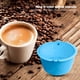 thumbnail image 4 of Filtro riutilizzabile per capsule di caffè in acciaio inossidabile per Dolce Gusto (blu) JShteea Libre de BPA, 4 of 5