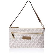 Michael Kors Jet Set Ladies Large Two Tone PVC coated Canvas Wristlet 32S7GJSW3B150