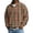 13-Orange, variant on IWRICH Waffle Plus Size Polo Shirts for Men Long Sleeve Big and Tall Shirt Casual Collared T Shirts Textured Knit Tops 36-Light Gray XL