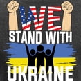 thumbnail image 3 of CafePress - We Stand With Ukraine Long Sleeve T Shirt - Women's Long Sleeve Graphic Tee Casual Fit, 3 of 4