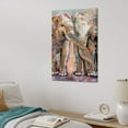 thumbnail image 5 of Visual Art Decor Elephant Painting Canvas Wall Art Multiple Sizes Perfect Gift, 5 of 8