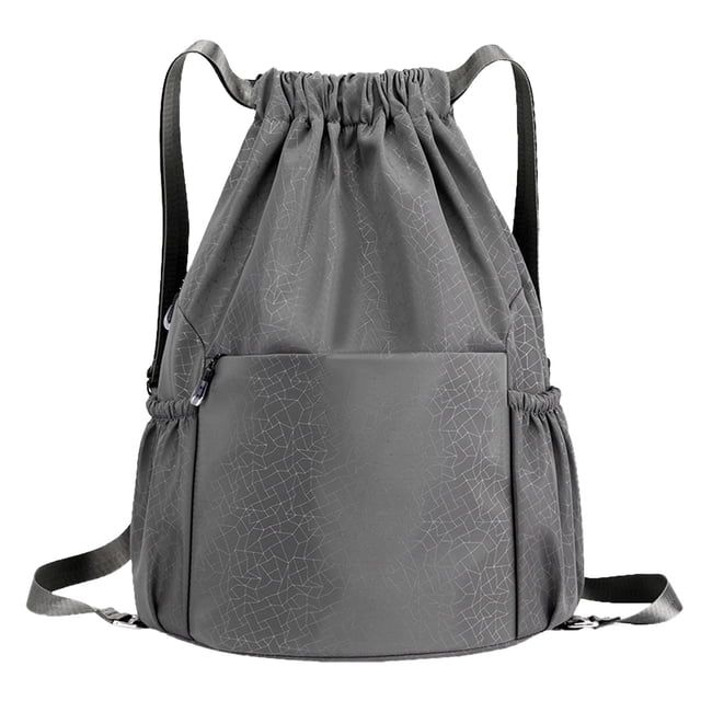 Mochila de viaje para hombres y mujeres nueva bolsa de fútbol con cordón gran capacidad alpinismo ciclismo deportes mochila paquete bolsillo