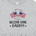 thumbnail image 4 of Inktastic Military Homecoming Welcome Home Daddy Girls Toddler Dress, 4 of 5
