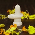 thumbnail image 5 of IBA Indianbeautifulart Hindu God Shiva Lingam Statue For Puja Natural Stone Marble Lingam Portable Perfect For Traveling, 5 of 6