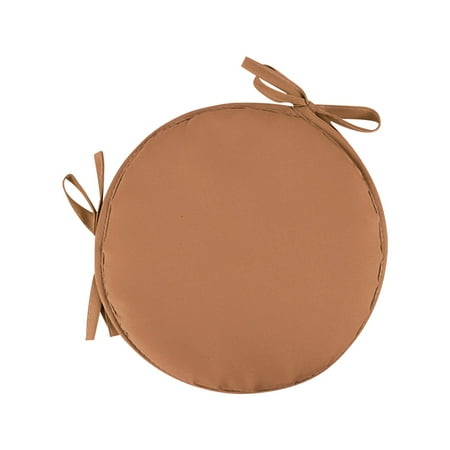 

naioewe Round Stool Chair Cushions for Kitchen Dining Seat Pads Non Slip Cushions Pad for High Stool Chairs Brown