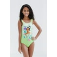 thumbnail image 4 of Disney Princess Tiana UPF 50+ One Piece Bathing Suit Toddler to Little Kid, 4 of 5