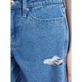 thumbnail image 4 of No Boundaries Low Rise Baggy Wide Leg Jeans, Women's 00-20, 4 of 5