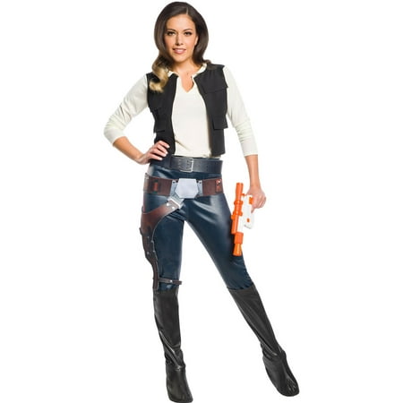Star Wars Womens Classic Han Solo Halloween Costume
