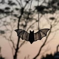 thumbnail image 6 of Halloween Hanging Bats Decoration, 7.87X3.74X0.15" Acrylic Bat Hanging Ornament, Gothic Home Decor, Indoor Home Arrangement Accessor, Spooky Festival Hanging Prop, Halloween Party Decorations, 6 of 6
