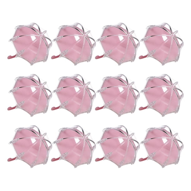 12 STKS Bruiloft Dozen Dozen Geschenkdozen para Bruiloft Baby Shower Party Rosado Yuyangstore estuche de almacenamiento