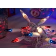 thumbnail image 4 of See All String Lights Patriotic Red White & Blue String Lights 32 Feet Plug-in White Wire, 4 of 4