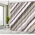 thumbnail image 4 of Ambesonne Vintage Shower Curtain, Grungy Background Abstract, 69"Wx75"L, Khaki Ivory, 4 of 4