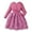 Z13-13Hot Pink, variant on TBWNWG Girls Dresses Toddler Children Long Sleeve Point Prints Bowknot Dress Clothes for Stylish Young Girls,Size 6-7 Years