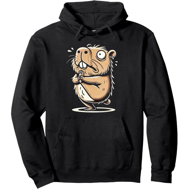 Funny Capybara Yoga - Camiseta con capucha para hombre y mujer