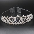 thumbnail image 5 of ensemble De Couronne De Ceinture D'tiquette D'anniversaire (argent), Ceinture Et Couronne De Fille D'anniversaire Tincelantes, Accessoires D'anniv, 5 of 5