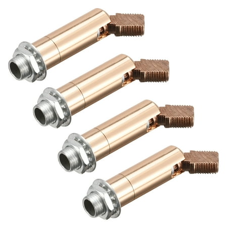 

Uxcell Sloped Ceiling Adapter 180/355 Degree Swivel for Chandelier Champagne Gold 4 Pack