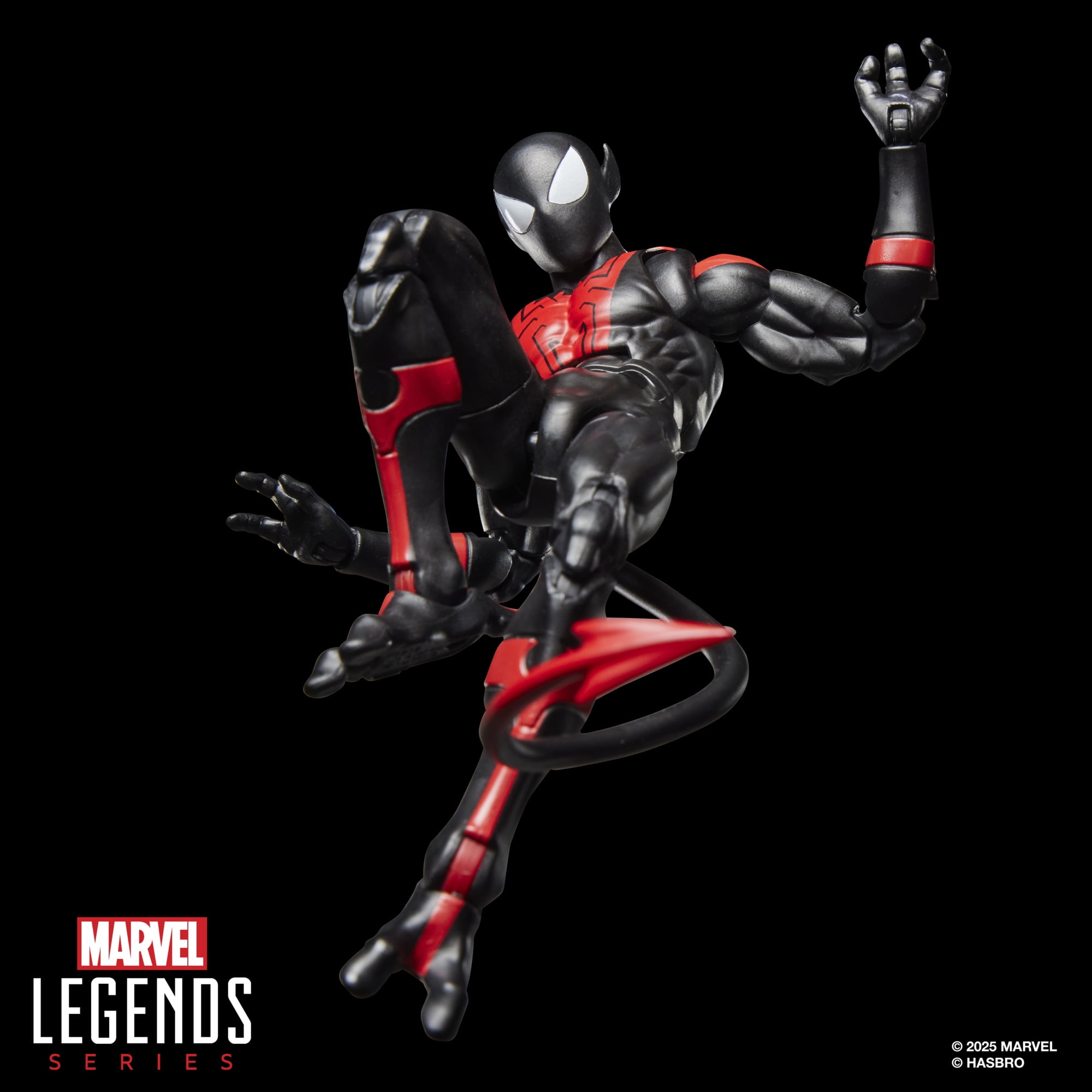 Marvel Legends Series Uncanny Spider-Man (Nightcrawler), Retro Cardback Comics Action Figure